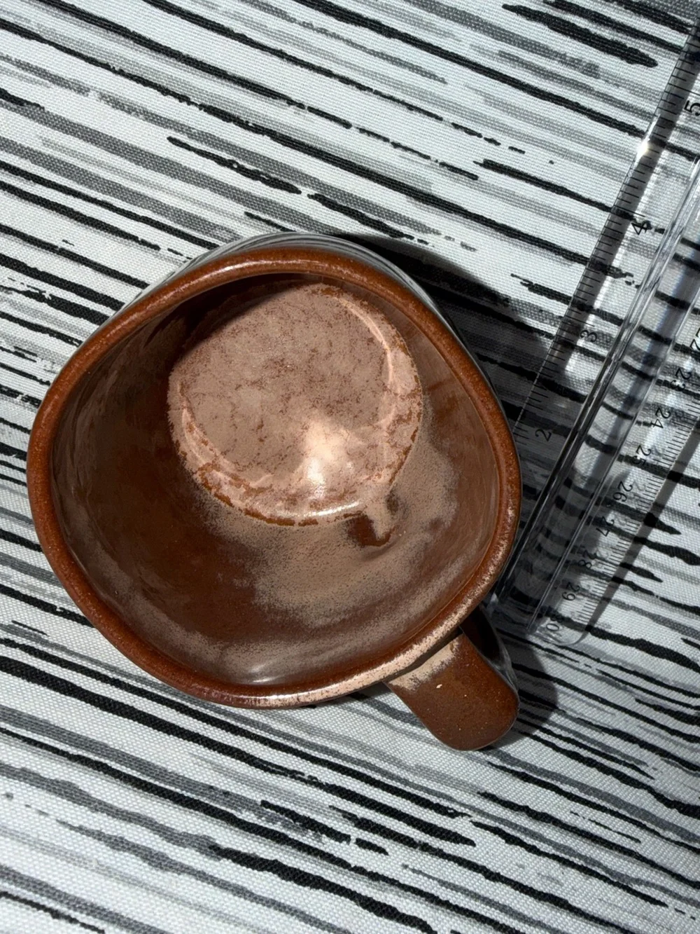 Frank-Oma 5c Handmade Ceramic Mug with Desert Gold / Desert Sand Glaze.